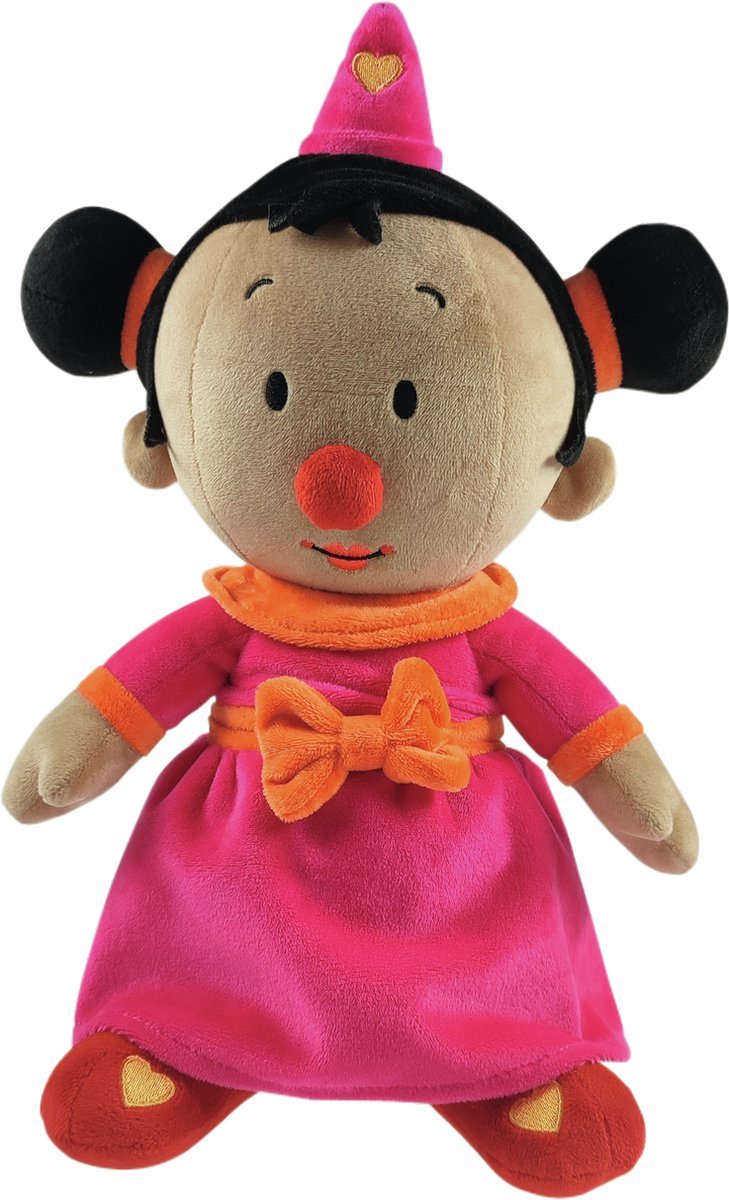 Bumbina - Bumba Clown Pluche Knuffel 22 cm [Baby Plush Toy | Speelgoed Knuffelpop Knuffeldier voor kinderen jongens meisjes | Bumba, Bumbalu, Babilu, Nanadu, Bumbina]